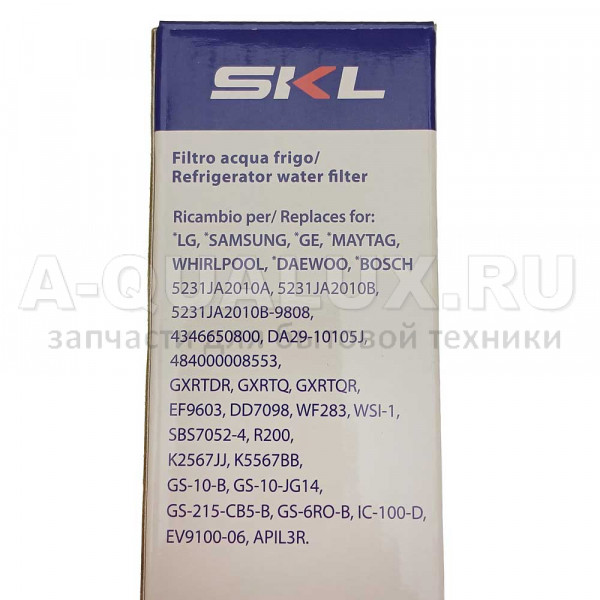 Фильтр воды для холодильника LG, Samsung, Whirlpool, Daewoo - 5231JA2010A