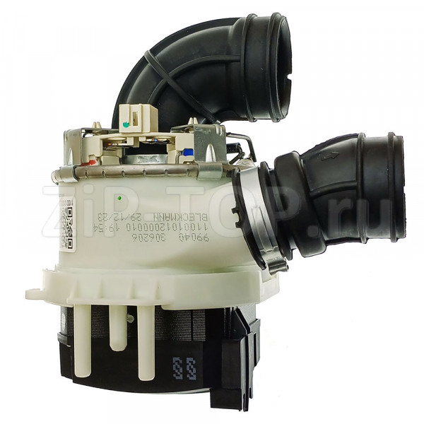 Циркуляционный насос VSM-E25A0 + ТЭН 1800W посудомоечной машины 11001012000010
