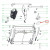 Поплавок для посудомоеной машины Gorenje, Hansa, Candy, Samsung, Korting, Midea 673001490013