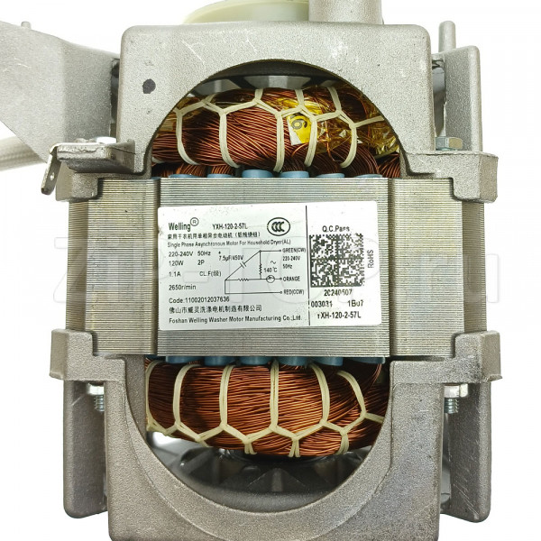 11002012037636 Двигатель для сушильных машин Midea, DEXP, Bompani, Korting YXH-120-2-57L